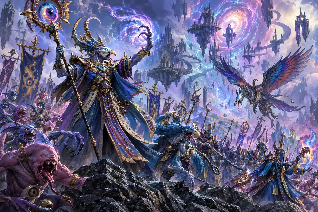 Disciples of Tzeentch army