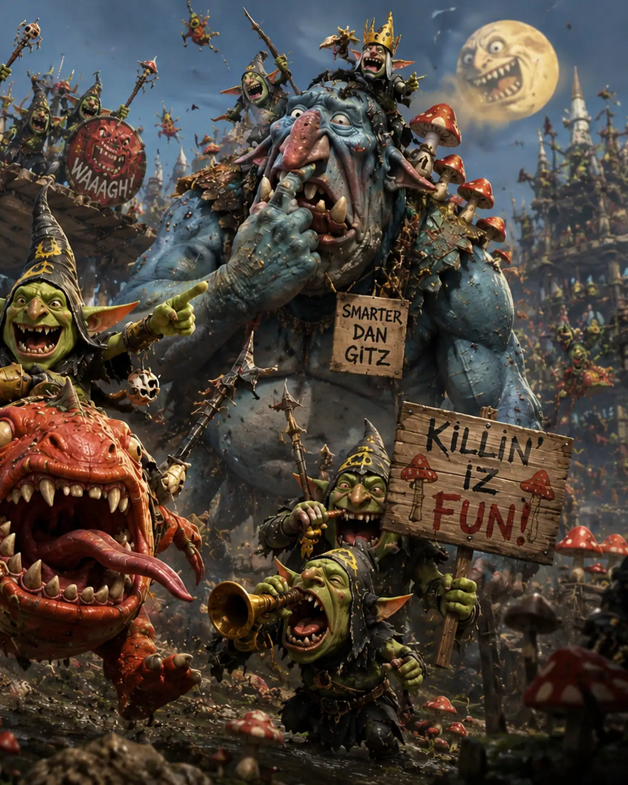 Gloomspite Gitz army