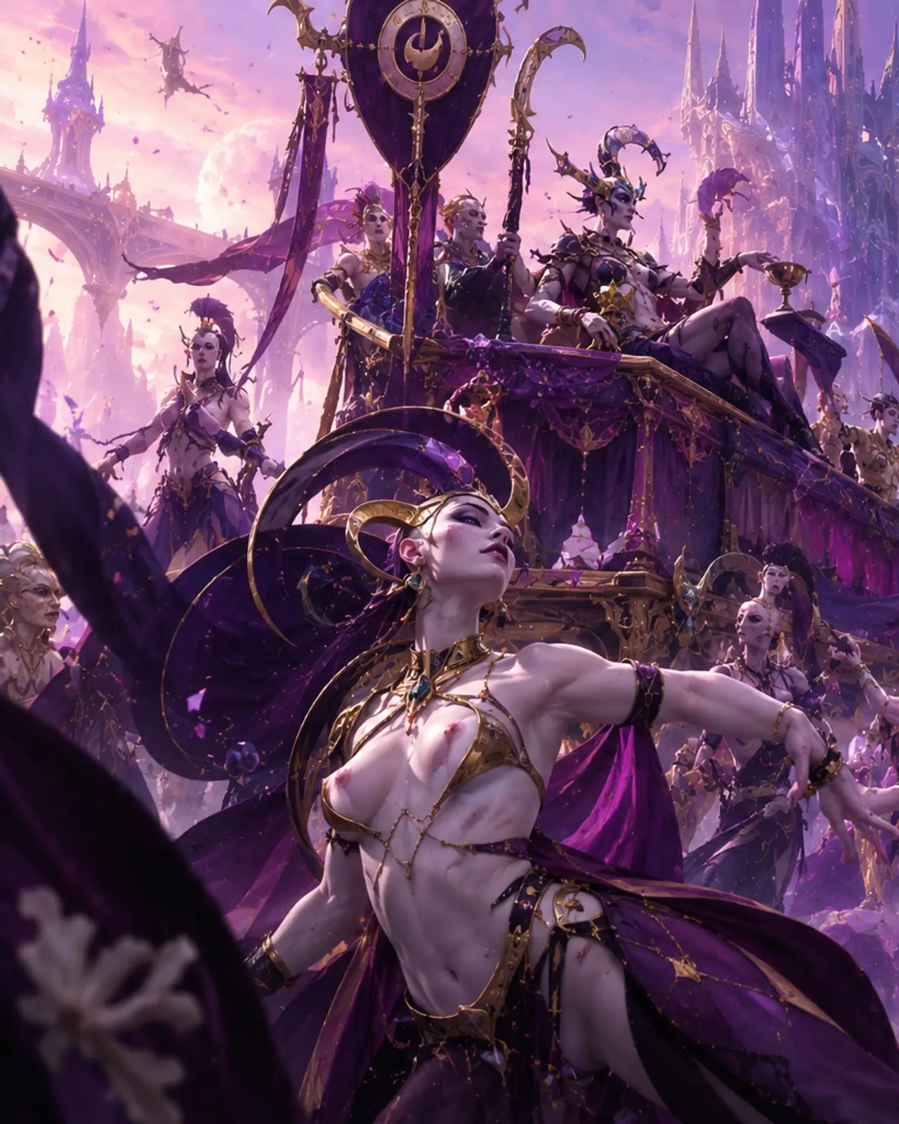 Hedonites of Slaanesh army