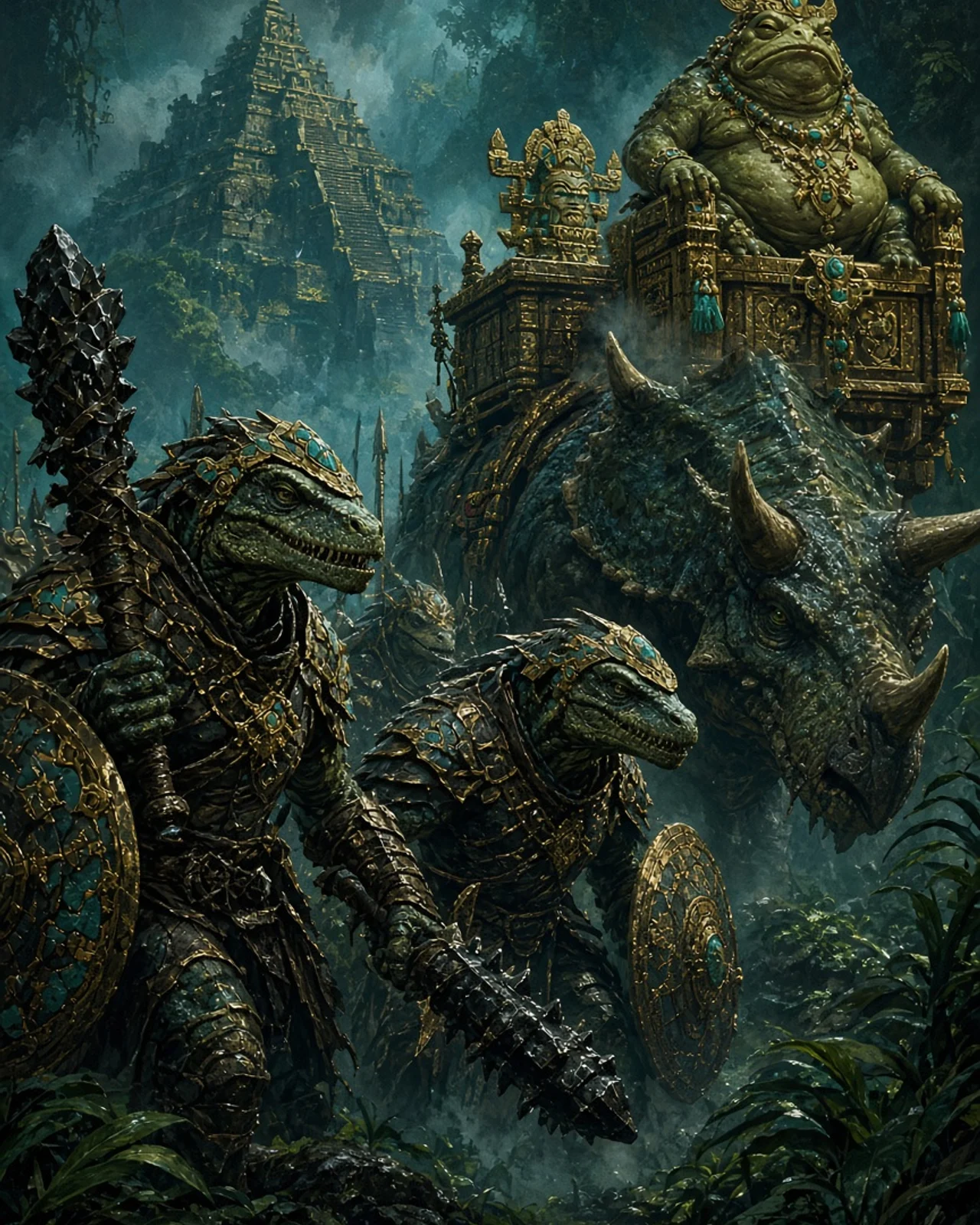Lizardmen army