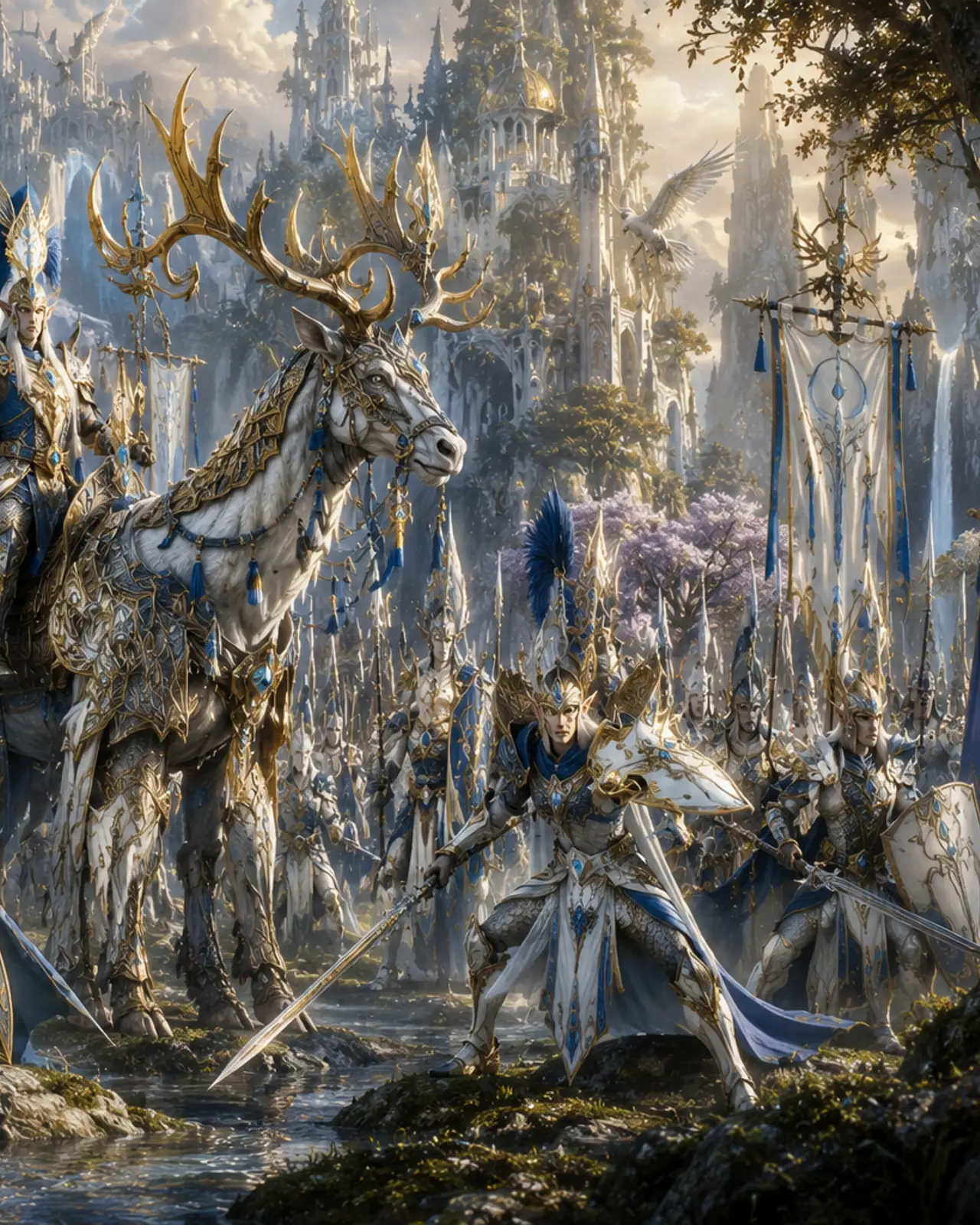 Lumineth Realm-lords army