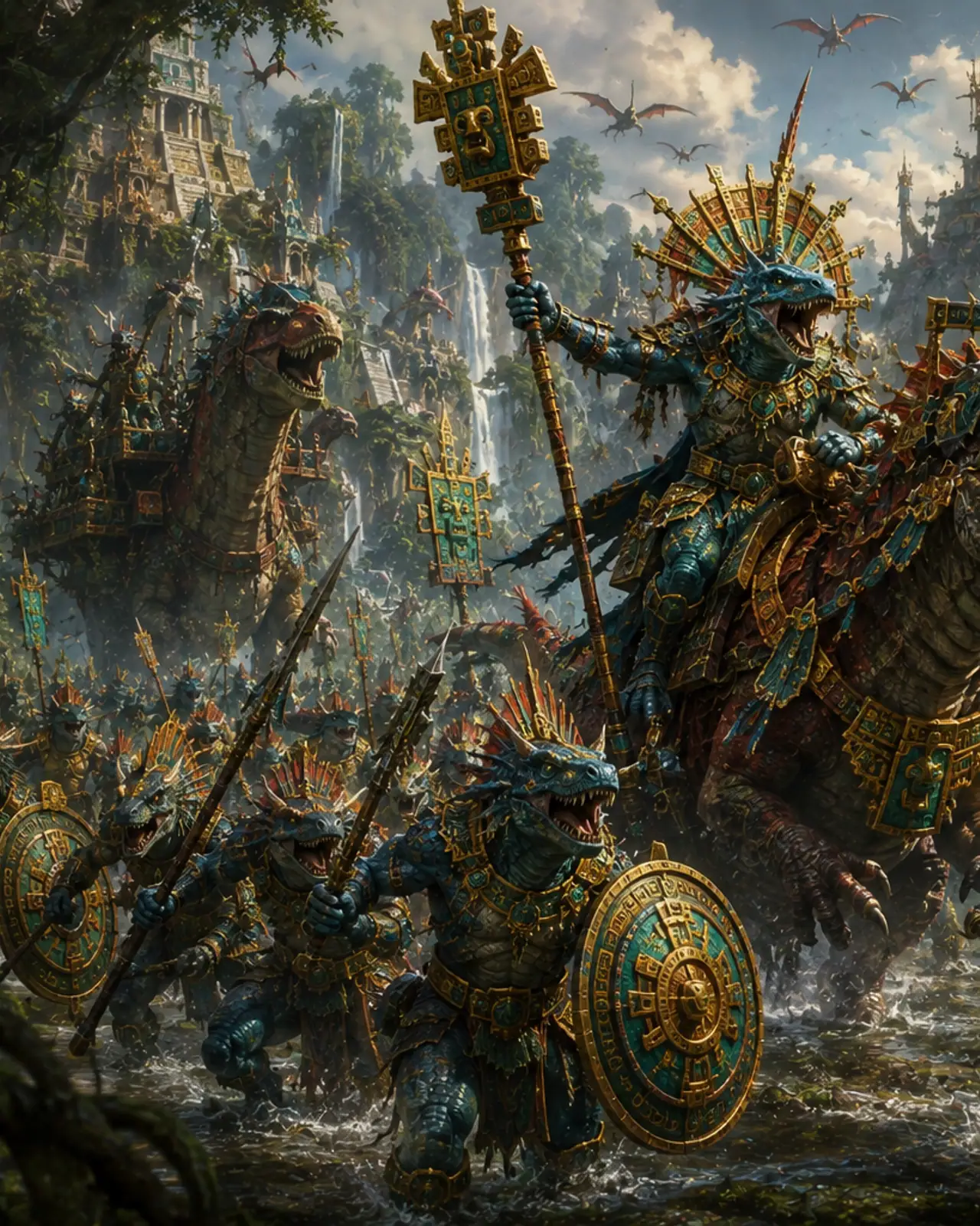 Seraphon army